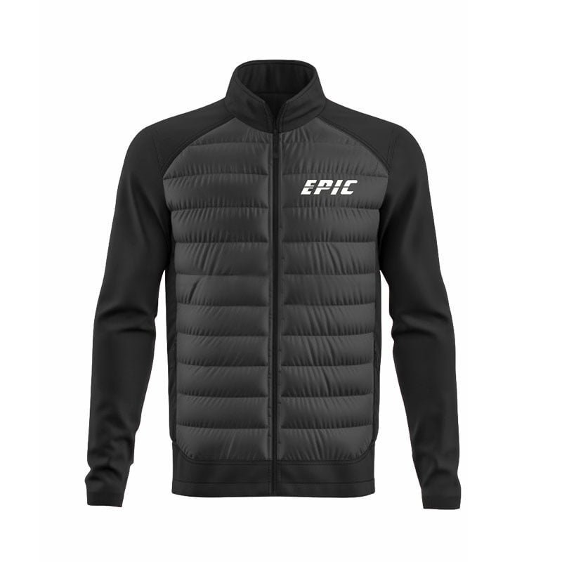 Black Men Hybrid Jacket - Image 2