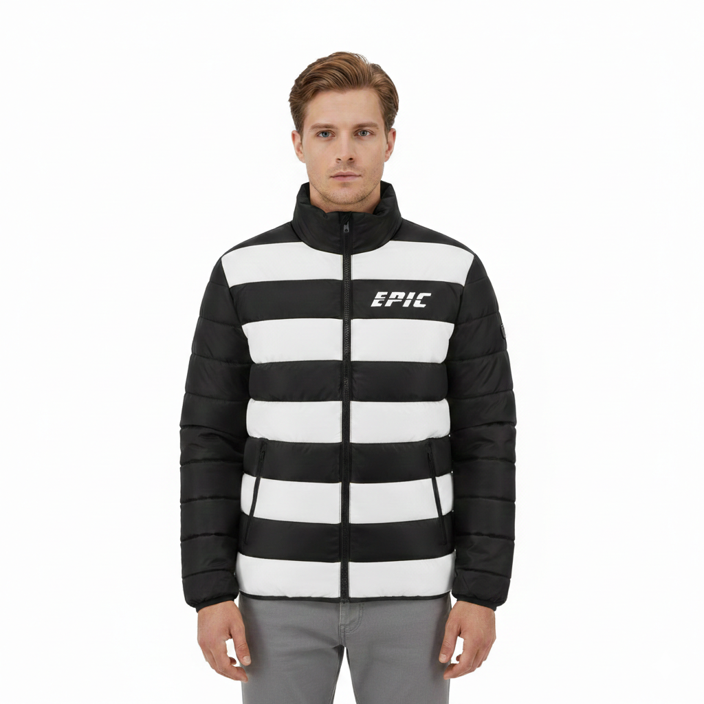 B&W Mens Puffer Jacket